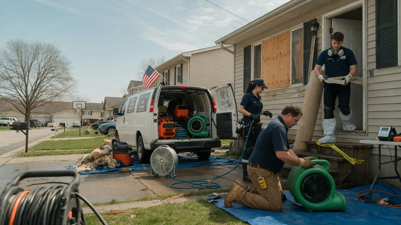 Water Damage Restoration in Troy, IN near me